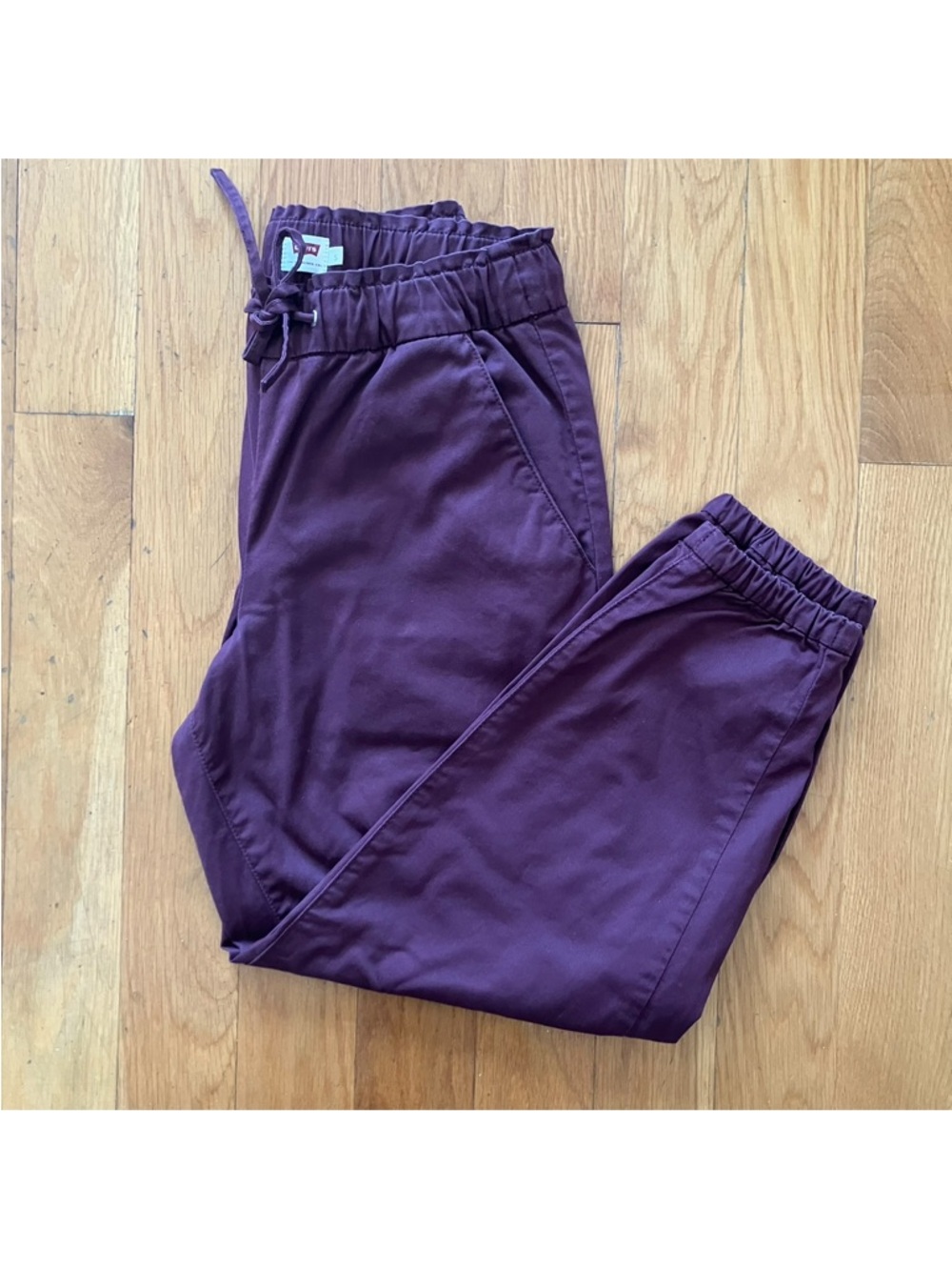 Levi's Off-Duty Jogger Pants in Plum, Small